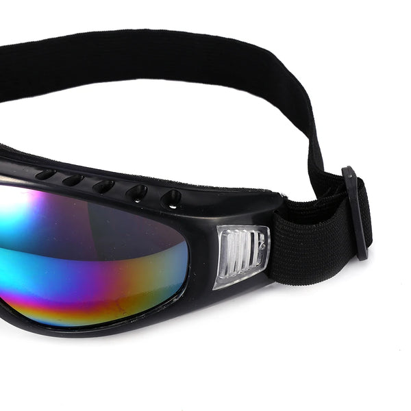 Ski goggles worn on model
